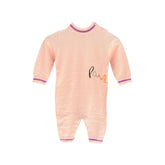 Pink Open Feet Romper